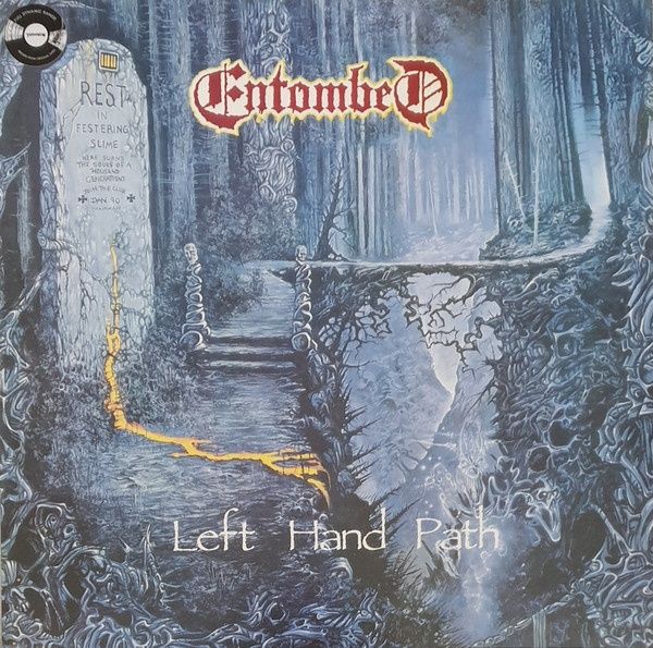 Entombed "Left Hand Path" vinil LP edição limitada