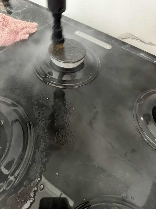 Паровий очищувач для дому 1,2л 2500W + 7 насадок пароочиститель