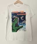 koszulka t-shirt dinozaur dino cekiny 134 140