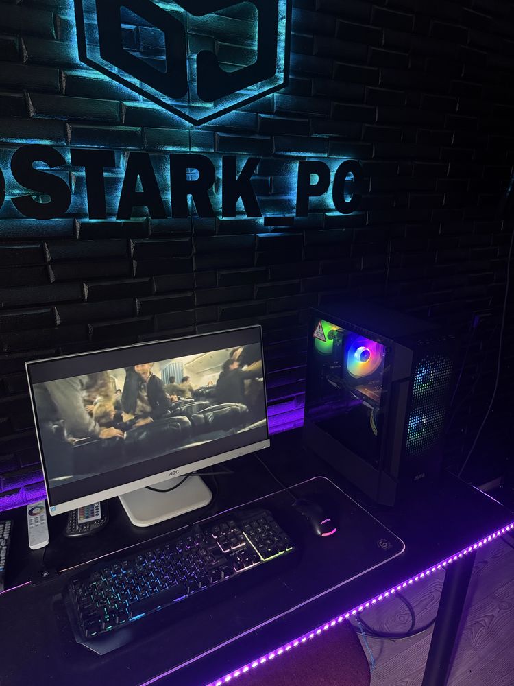 Игровой компьютер i7 8700K 16ГБ ОЗУ SSD m2 512ГБ GTX 1650/4ГБ