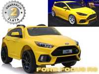 Nowy FORD FOCUS RS Sportowe Auto na akumulator 12V dla dzieci do 35kg