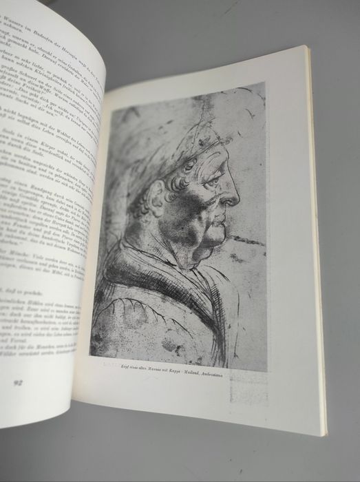 Stary Album 1952 , Leonardo Da Vinci grafiki