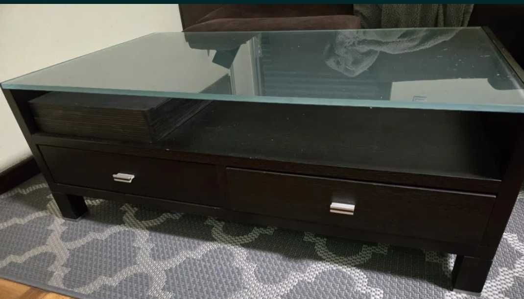 Mesa de centro wengue