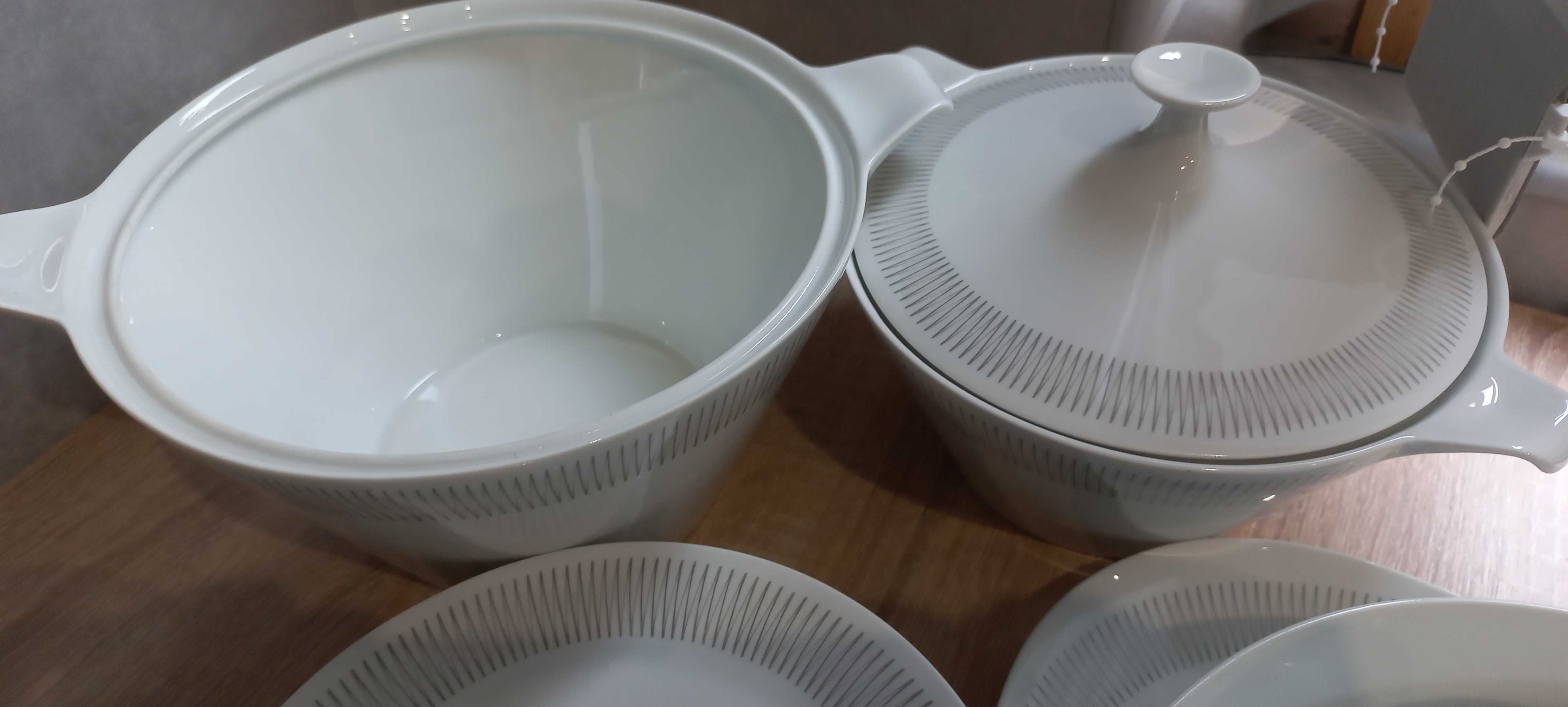 Serwis obiadowy Porcelana Schonwald Bavaria 25szt