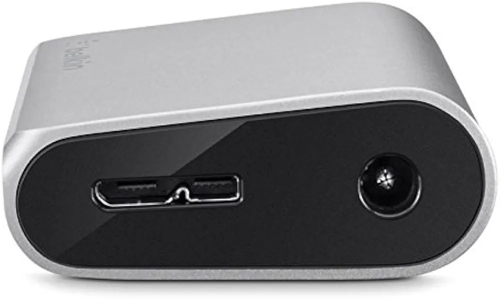 Belkin 4-portowy koncentrator USB 3.0 z kablem USB-C/3.1 Micro-B