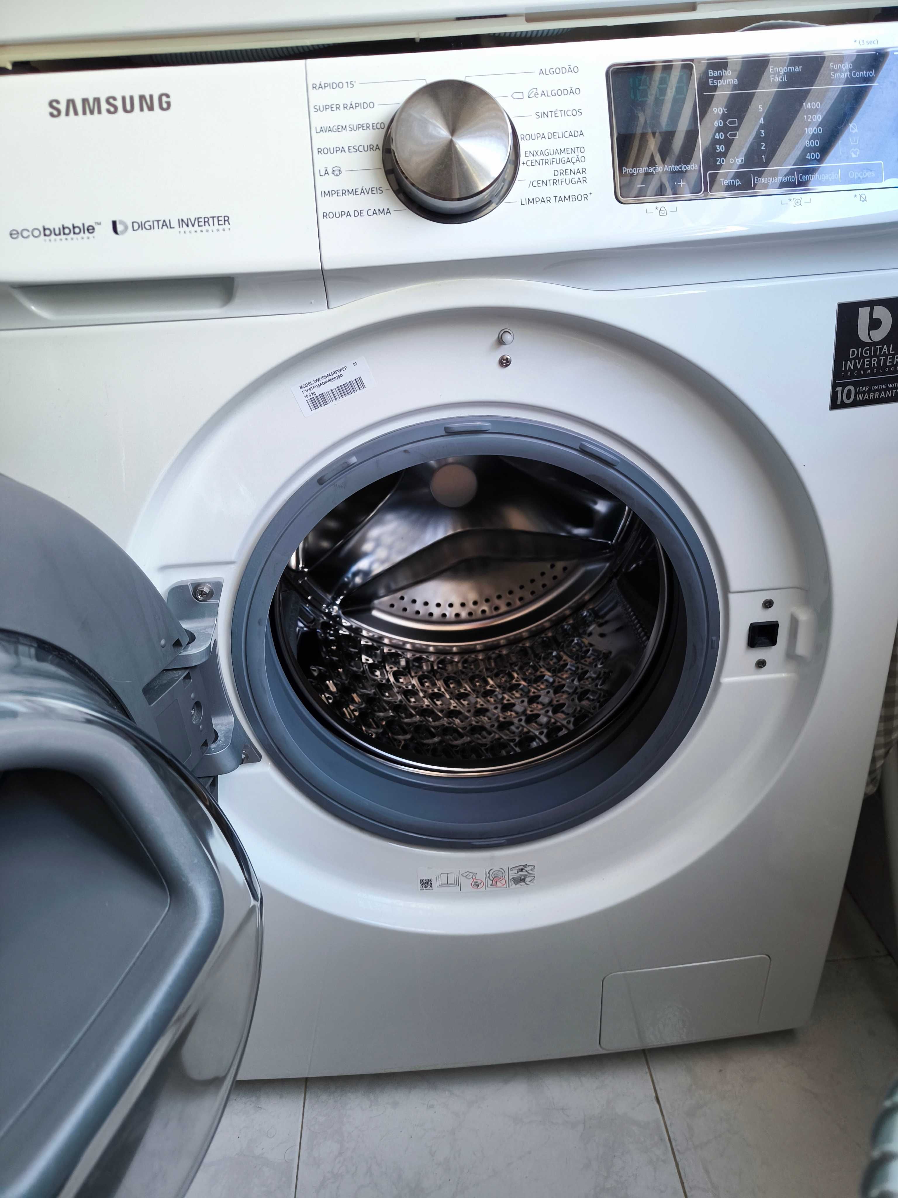 Máquina da Roupa 10KG SAMSUNG WW10N645RPW/EP