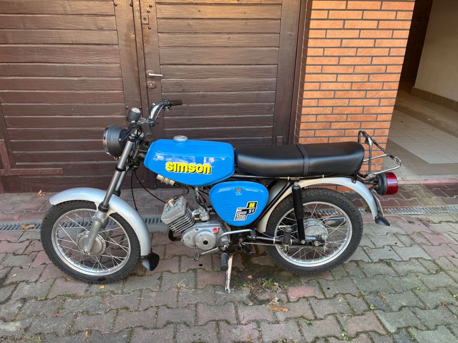 Simson S51 – 1984 r. – bardzo dobry stan – przebieg 1210 km