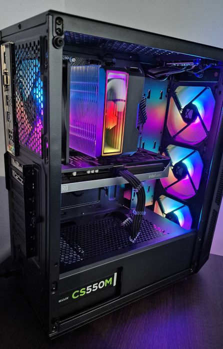 i5 12400F, Intel ARC B570 10GB, 32GB RAM, SSD+HDD - komputer GAMINGOWY