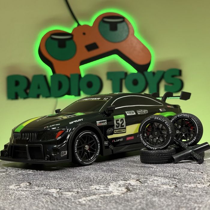 Дрифт машинка BMW M Neon на радиоуправлении Машинка для дрифта БМВ