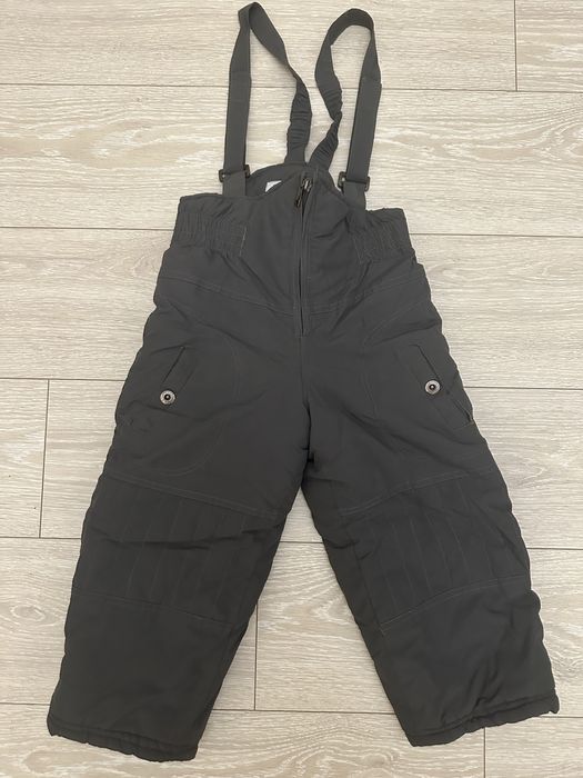 Дитячий зимовий полукомбінезон унісекс на 2-3,5 роки