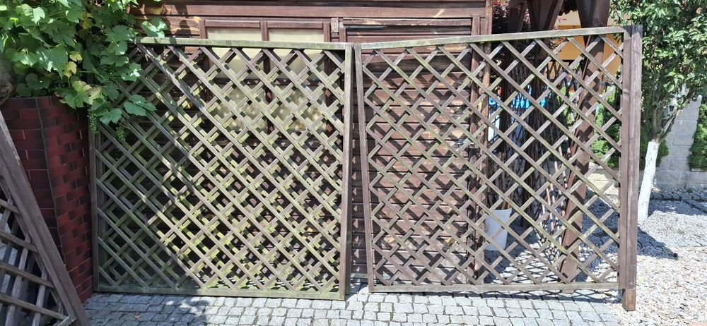 Kratownice drewniane pergola do ogrodu