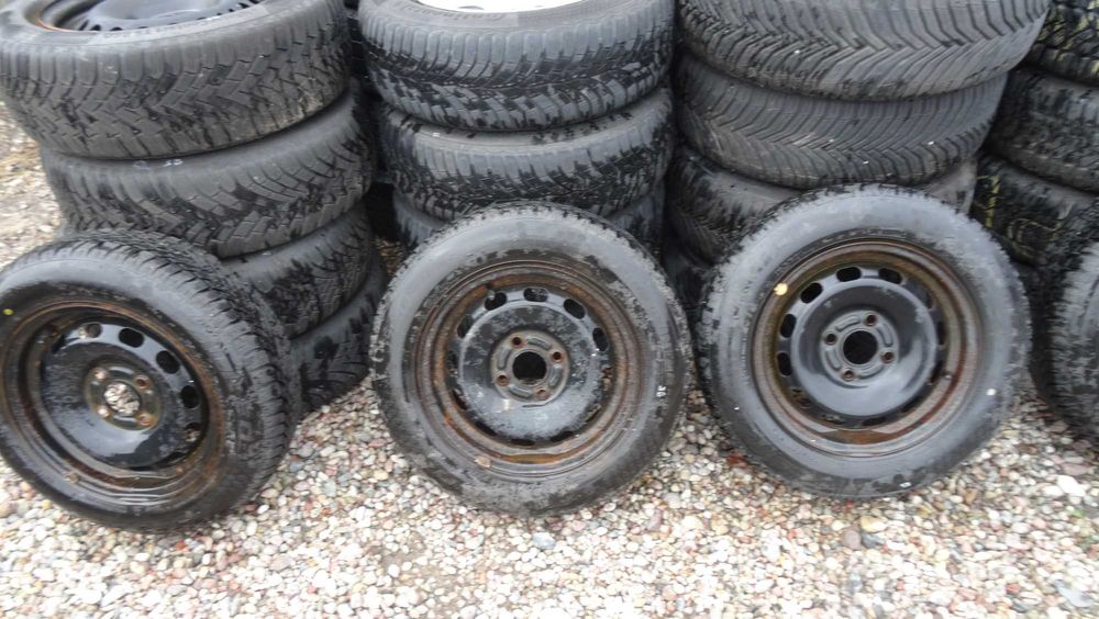 Opony zimowe Ford 4x108 stalówki R14 (28)