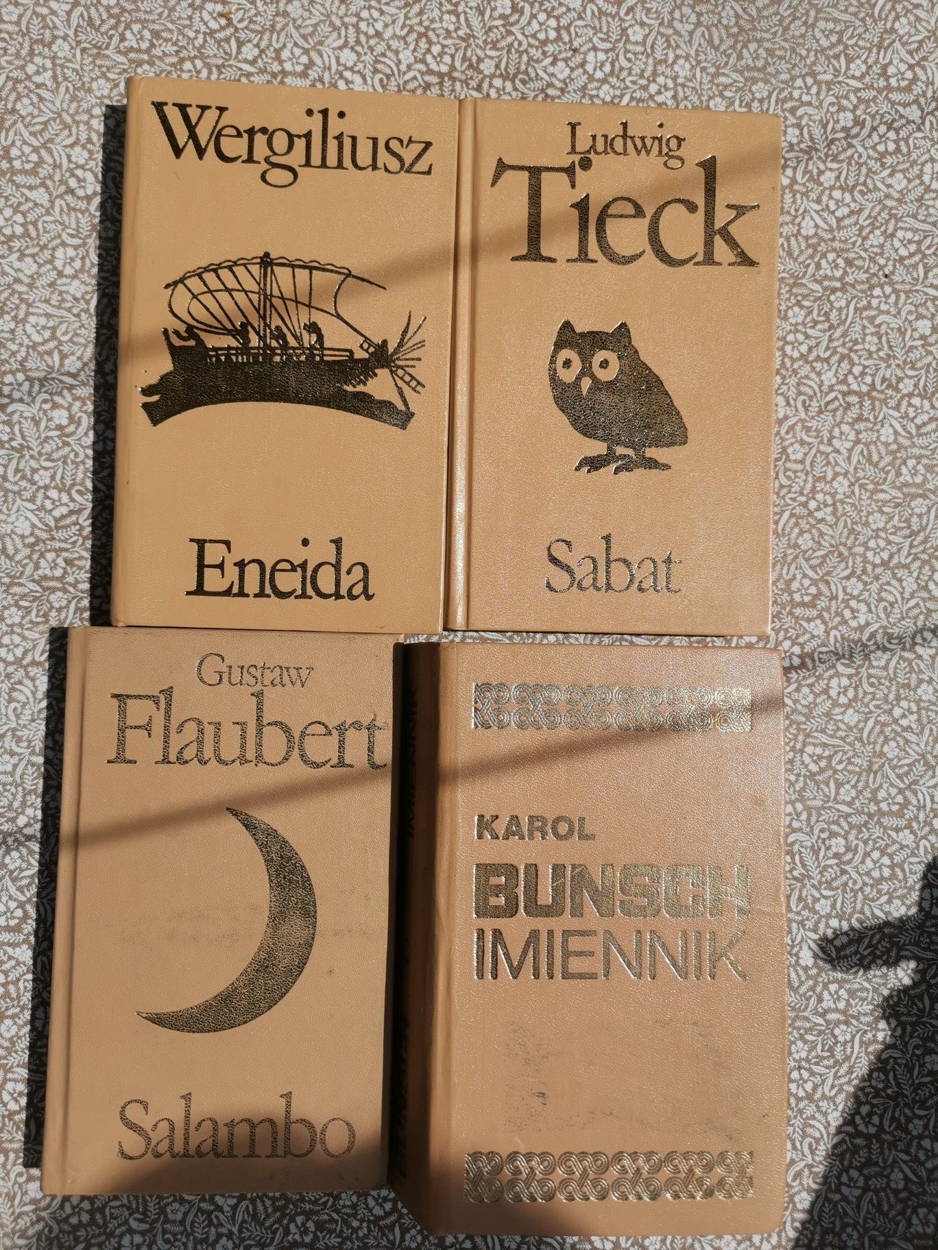 Wergiliusz- ,,Eneida", Tieck ,,Sabat", Flaubert, Bunsch