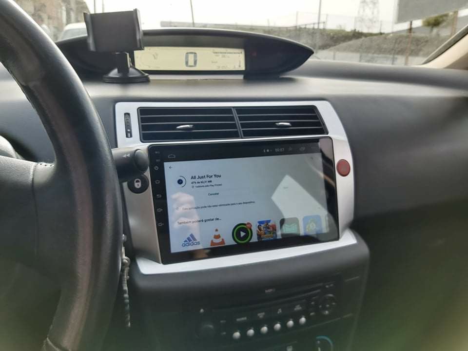 AutoRadio Para Citroën C4 _Android 10 -2G+16Gb/32Gb+Câmera/GPS_ Wif
