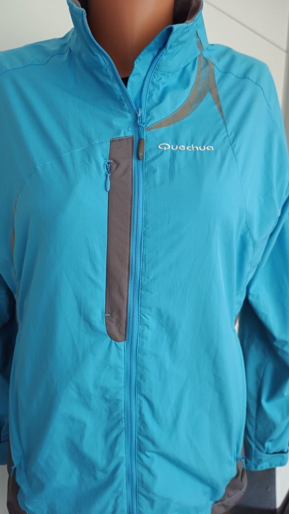 Kurtka sportowa wiatrówka Quechua