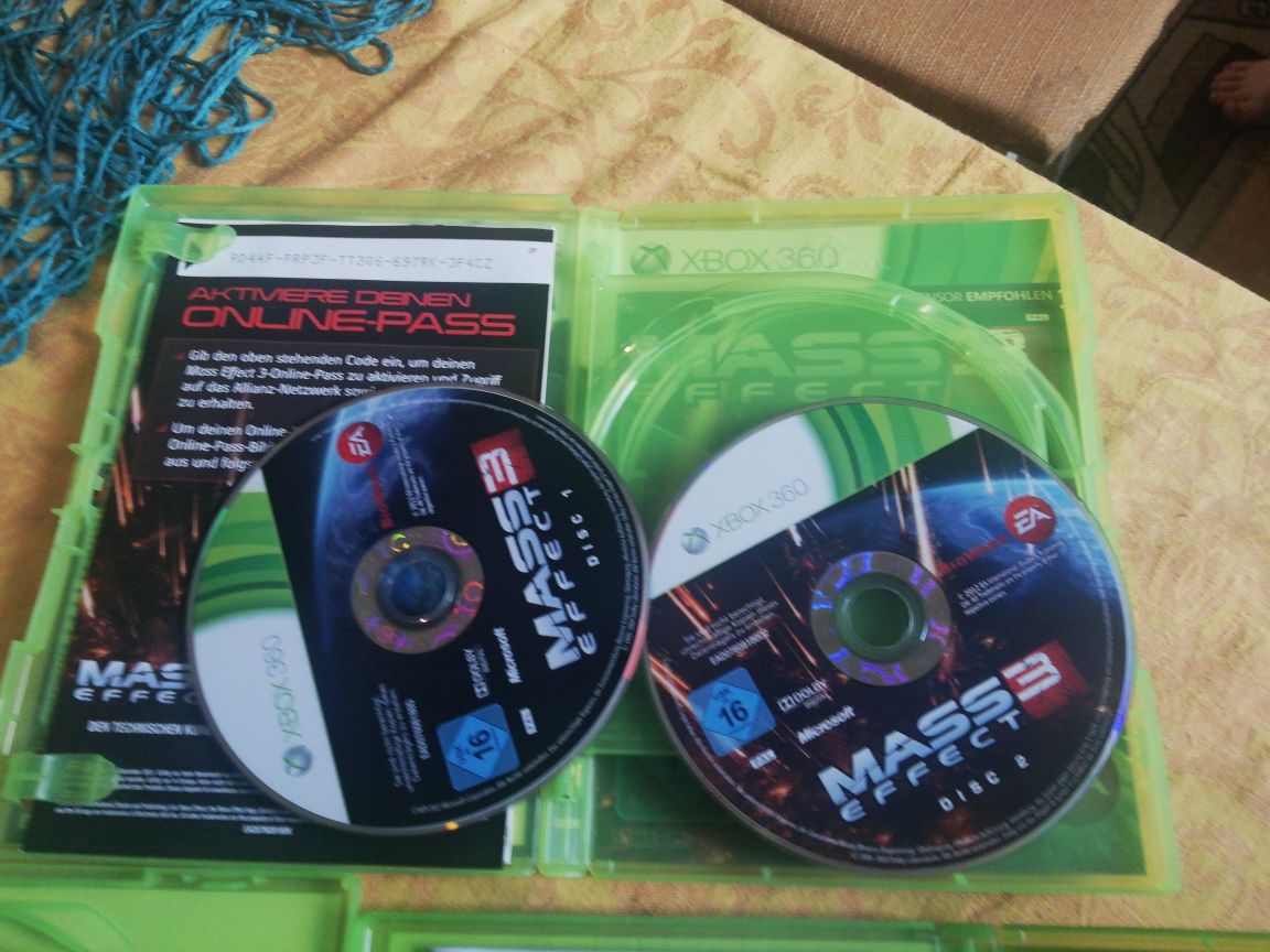 Mass gry na xbox 360 zestaw serii 3 szt. Polecam serdecznie.