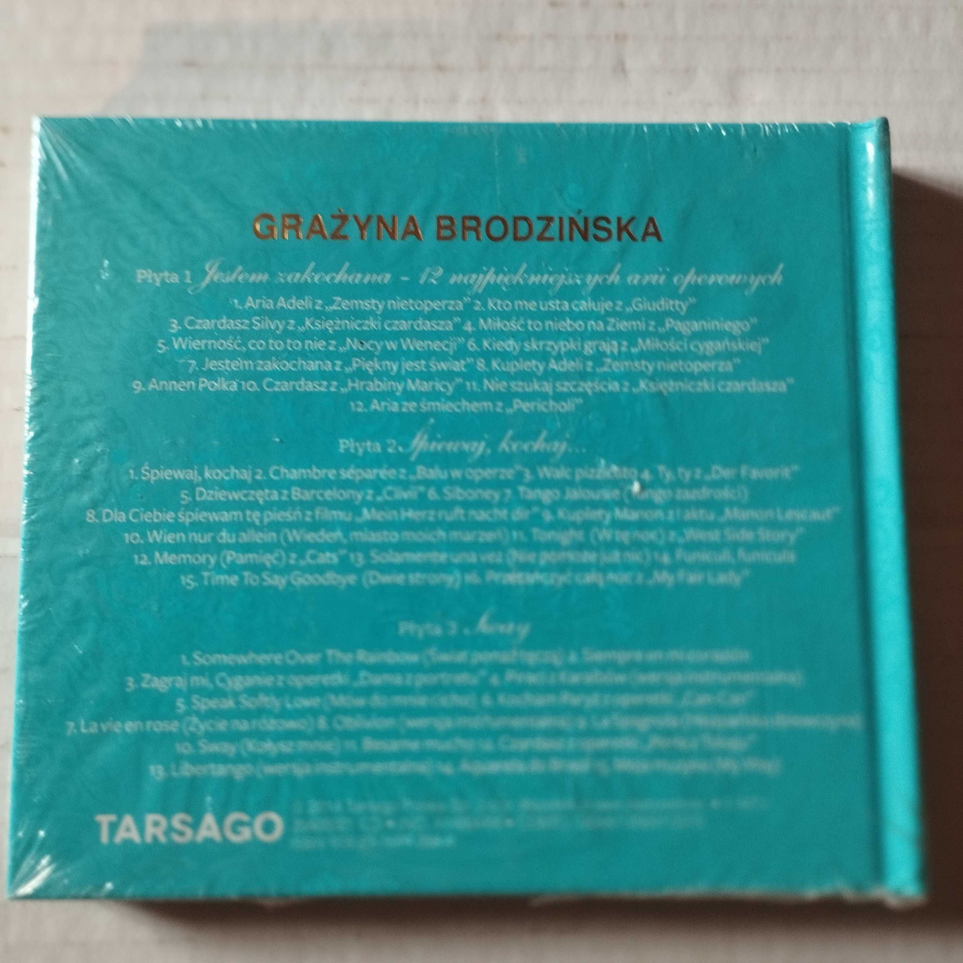 Polskie złote głosy - Grażyna Brodzińska - 3 CD.