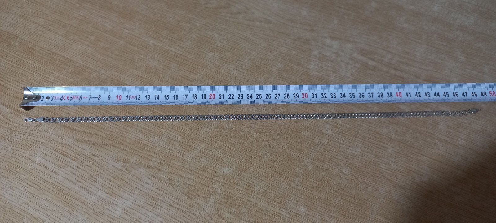 Ланцюжок срібний, 925 проби, довжина 48 см , вага 16,26 грам