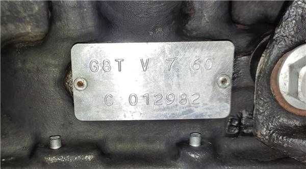 Motor Renault Laguna 2.2 TD 113 CV    G8TV760, G8T760