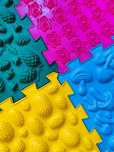 Mata puzzle 10 szt sensoryczne WYPRZEDAŻ hurtowa do wyczerpania