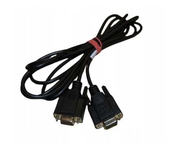 Kabel przewód VGA żeński - VGA żeński czarny