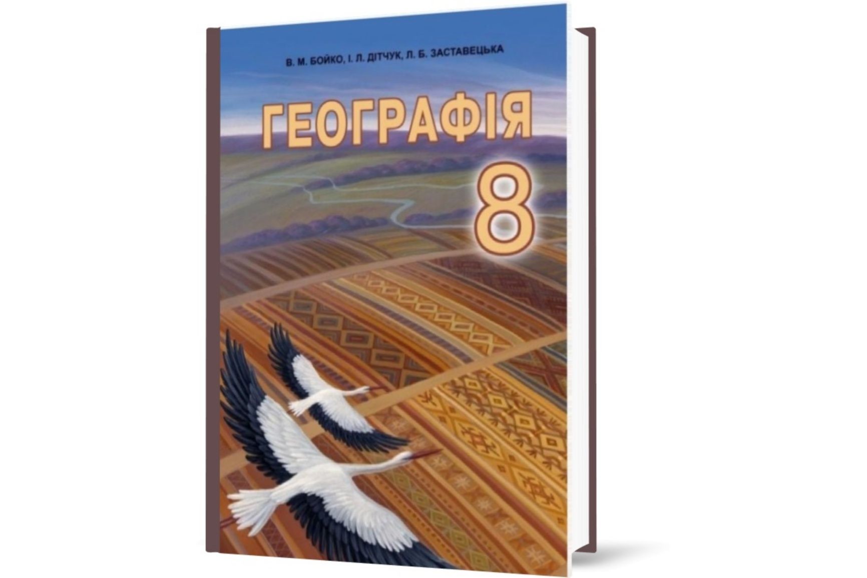 8 клас Географія (нова програма 2016). Підручник (Бойко В. М.)