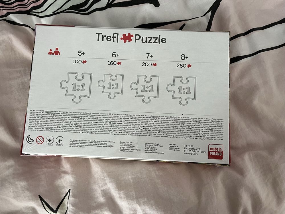 Puzzle dinozaury