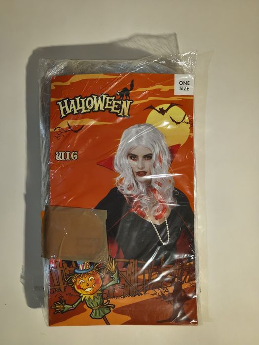 Peruka/wig Halloween wampir
