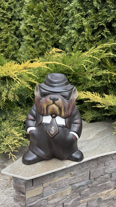 Бульдог копилка скарбничка Собака Бос