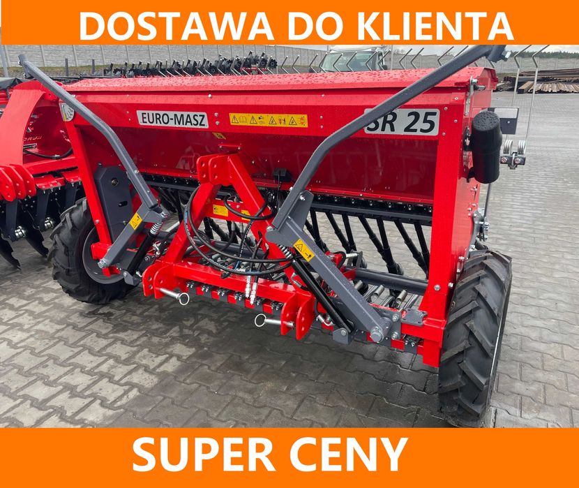 Siewnik Zbożowy Euro-Masz Euromasz 2,5m 2,7m 3,0m / PRODUKT PL /
