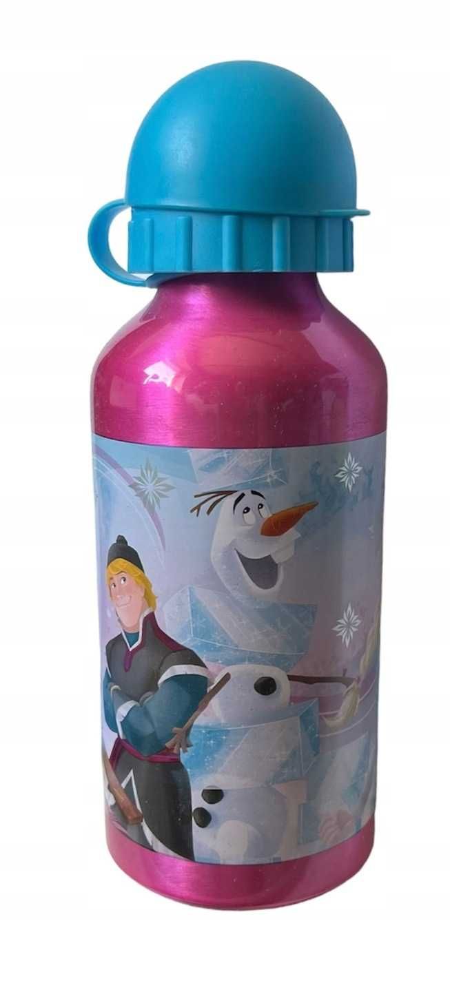 Butelka bidon Frozen Kraina Lodu 400ml aluminium Anna ELSA Licencja