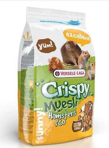 Корм 1 кг Versele-Laga Crispy Muesli Hamster для хомяков,крыс,песча