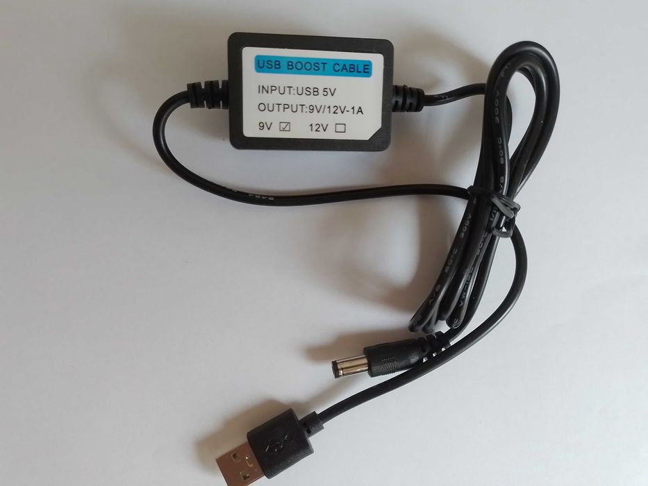 USB перетворювач напруги з 5V до 9V 1A
