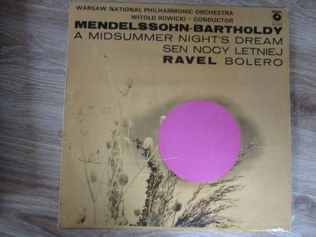 płyta winylowa Mendelssohn - Bartholdy, Bolero , Sen nocy letniej