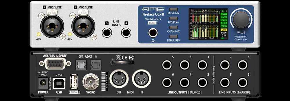 Звукові карти RME Babyface PRO FS | Digiface |Fireface | AVB