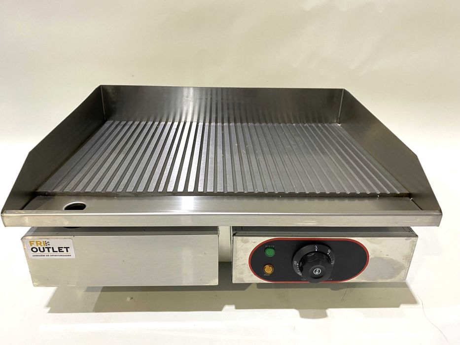 Chapa / Grelhador Elétrico Ranhurado - Pequeno - NOVO