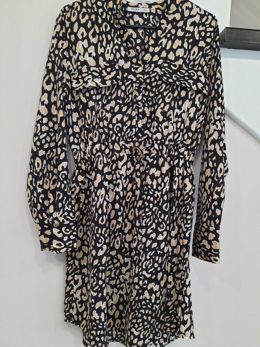 Wysokogatunkowa sukienka  szmizjerka Unika Paris butik CantyTM