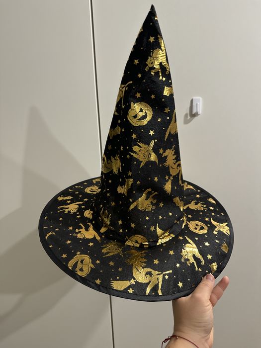 Kapelusz czarownicy halloween