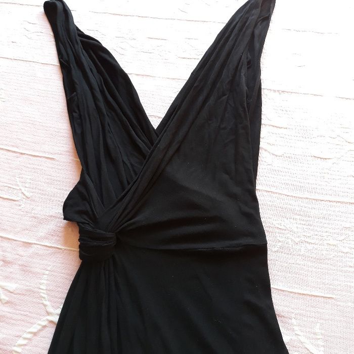 Vestido preto Mango