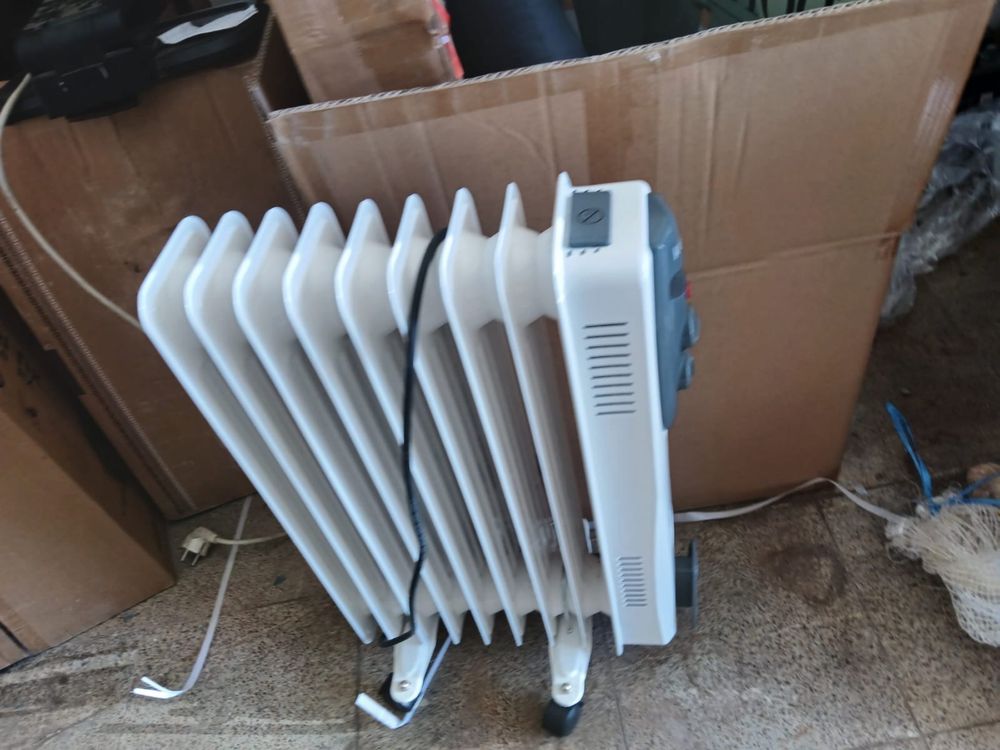 Aquecedor novo usado mesmo poucas vezes