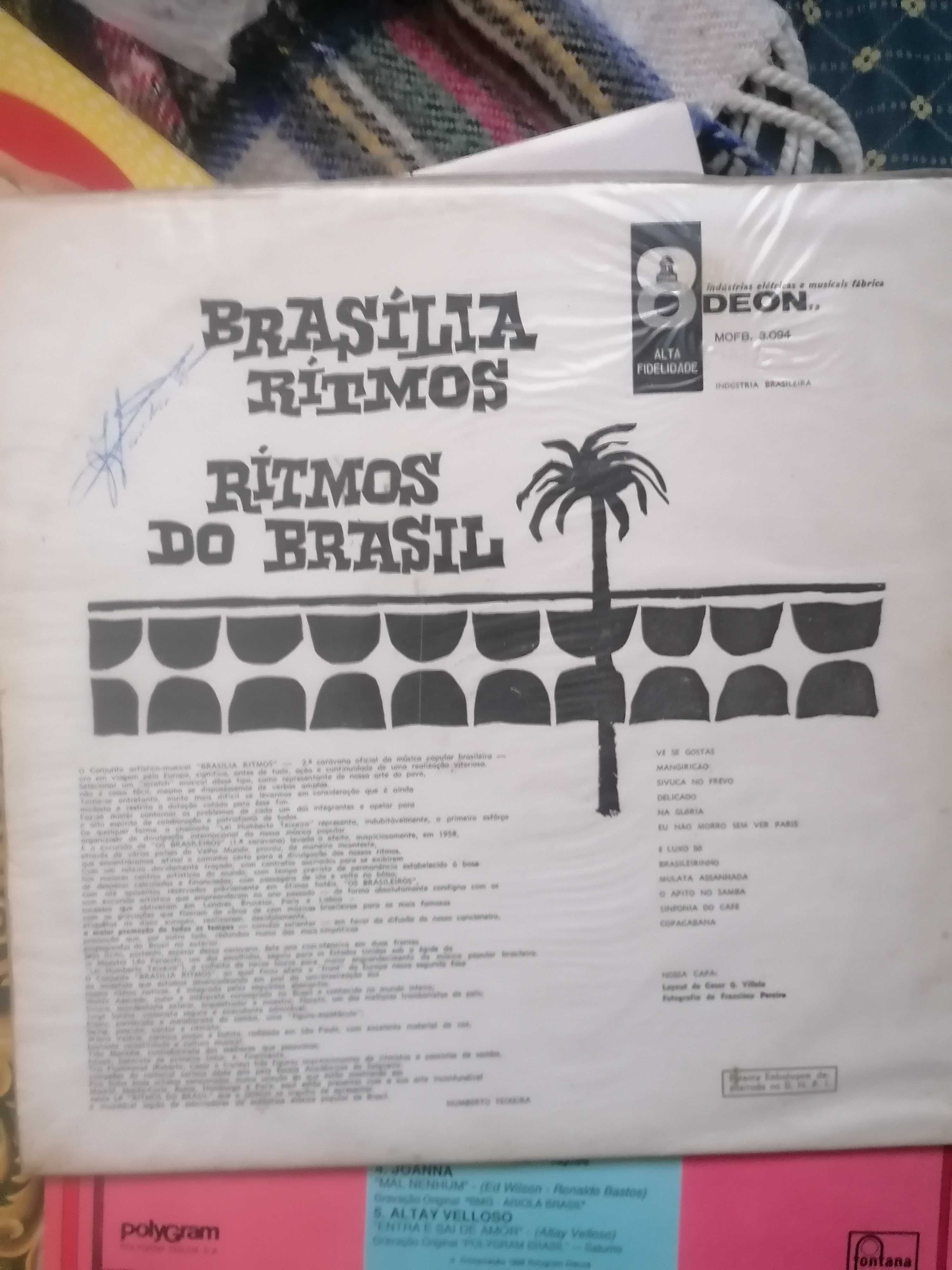 LP disco de vinil Ritmos do Brasil