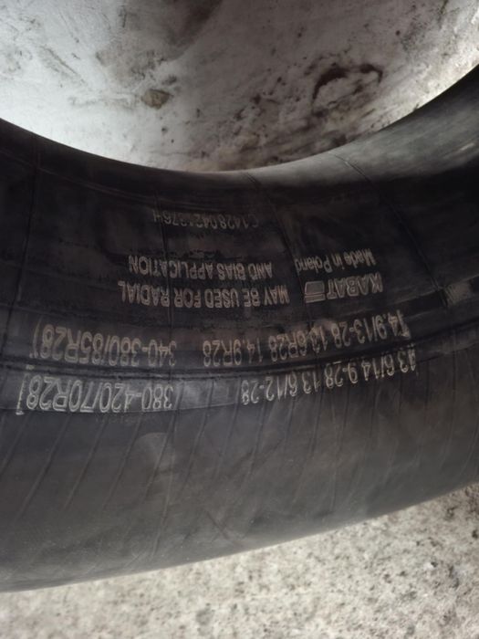 Dętka do ostrówka, do koparki dętki 14.9 r rolnicze 28 detka rolnicza