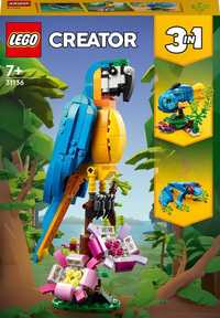 LEGO Creator 31136 Egzotyczna papuga 3w1