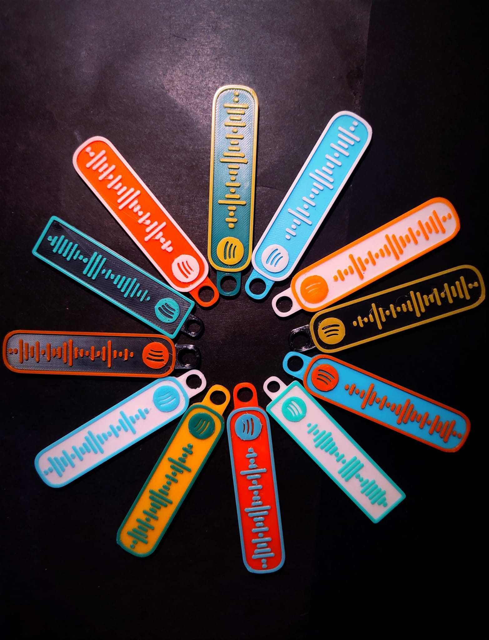 Etiqueta Música Spotify / Spotify Dogtag