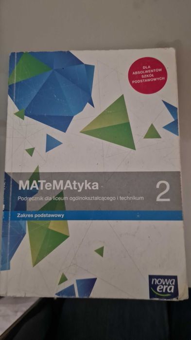 Podręcznik Matematyka 2 zakres podstawowy nowa era(używane)