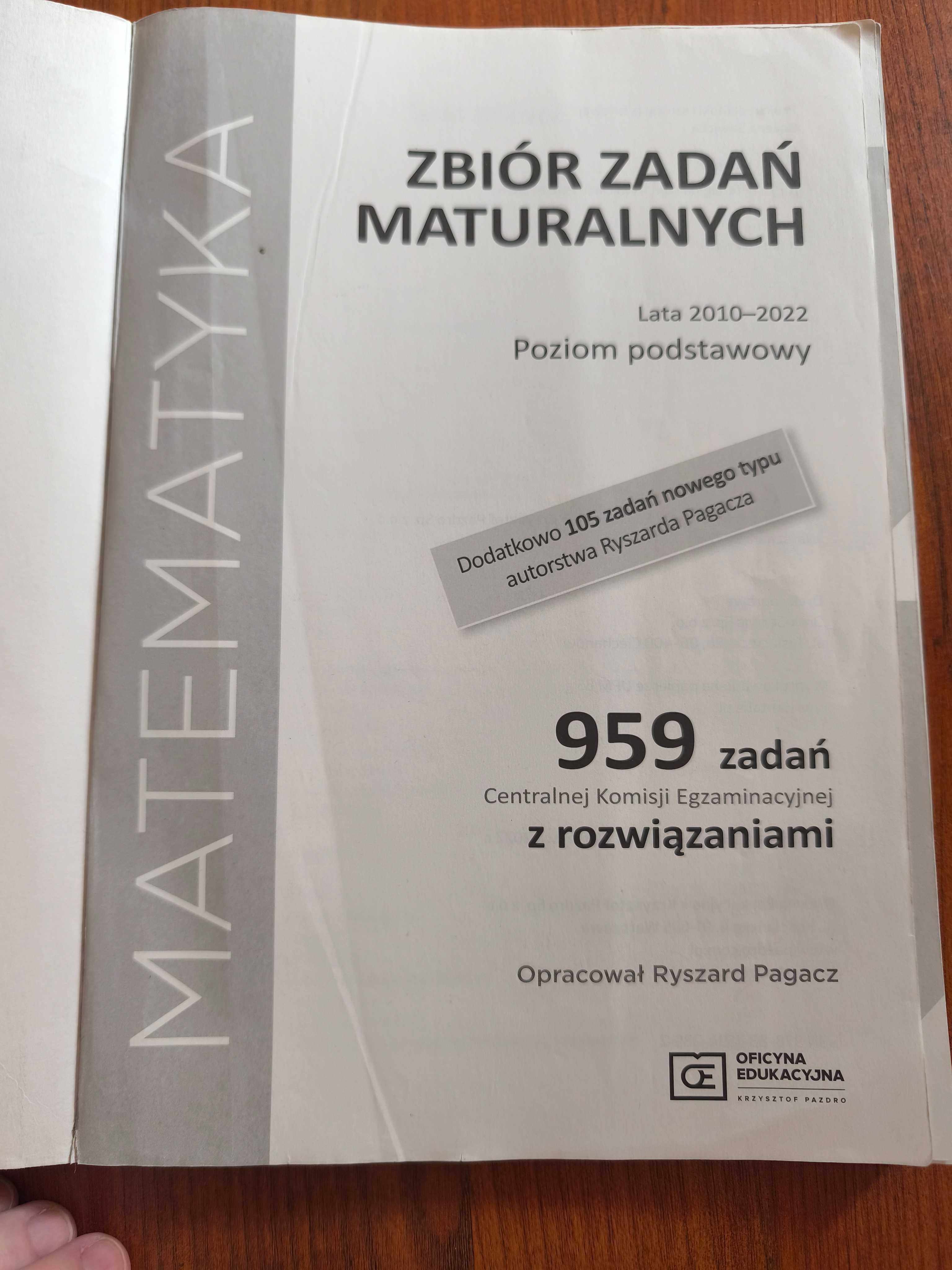 Zbiór zadań maturalnych Matematyka poziom podstawowy,