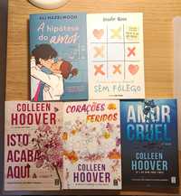 Vários Livros (Colleen Hoover e outros) Leitura jovem adulto