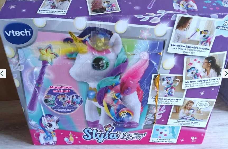 Vtech Styla Interaktywny jednorożec z różdżką Unicorn