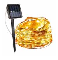 Lampki solarne druciki 100 LED ogrodowe