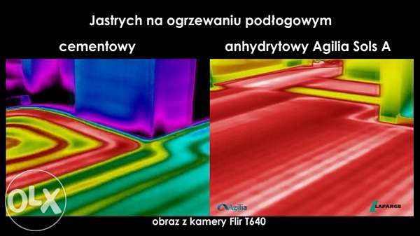 wylewki anhydrytowe - ogrzewanie podłogowe